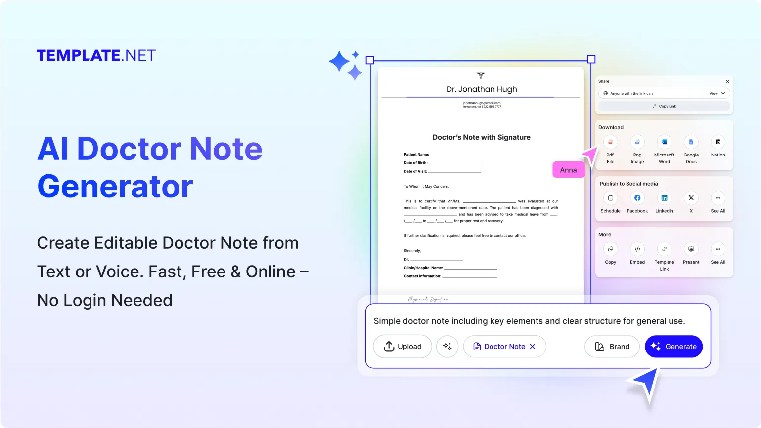 AI medical notes