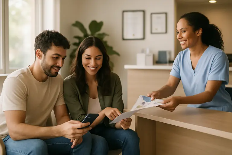 Smartwatch, phone, and household budget notes on a desk