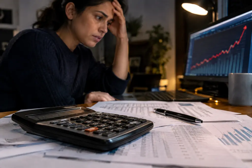 Employer Insurance Costs discussion with workers reviewing health plan papers